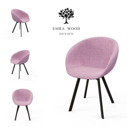 Krzesło KR-500 Ruby Kolory Tkanina Tessero 08 Design Italia 2025-2030